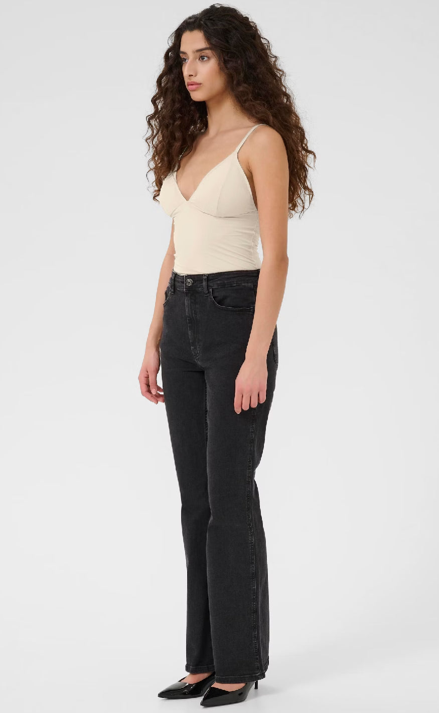 Gestuz Top - Cami - Nude