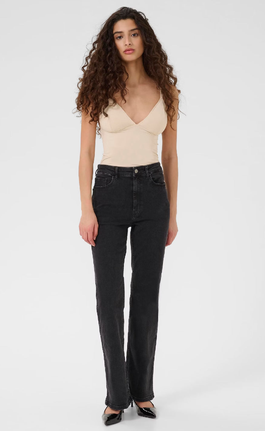 Gestuz Top - Cami - Nude