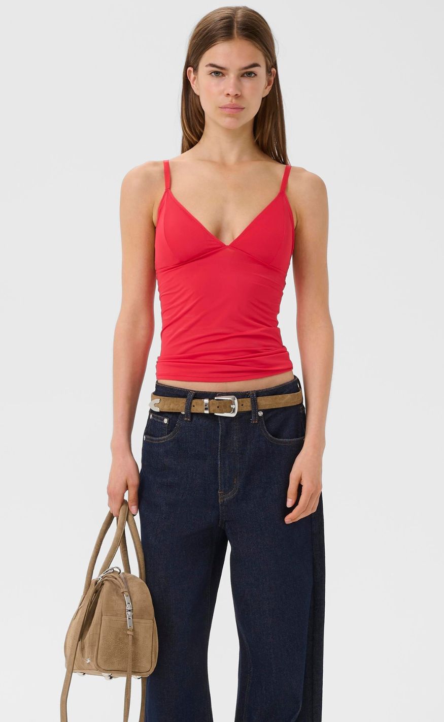 Gestuz Top - Cami - Tomato