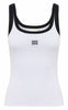 Gestuz Top - Drew Contrast - Birght White