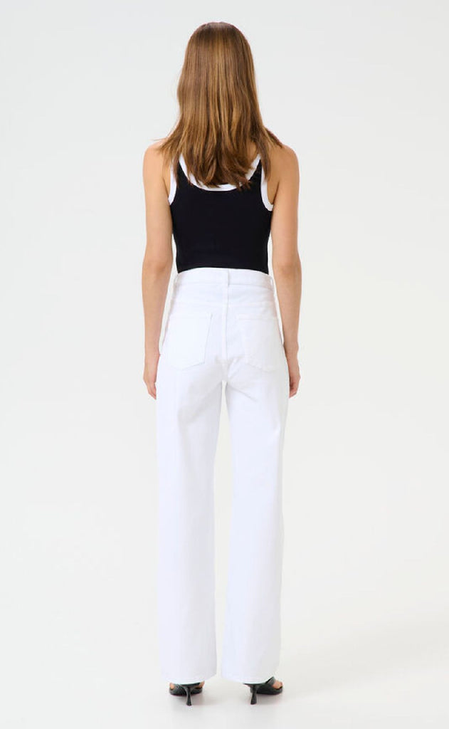 Gestuz Top - Drew Contrast - Black