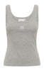 Gestuz Top - Drew - Grey Melange