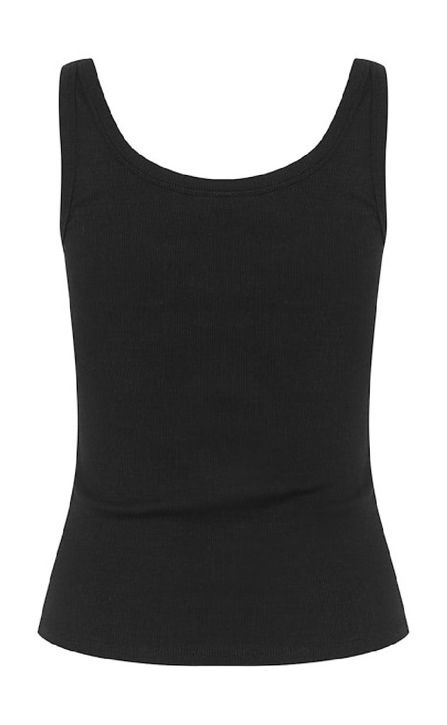 Gestuz Top - Drew Logo 2.0 - Black