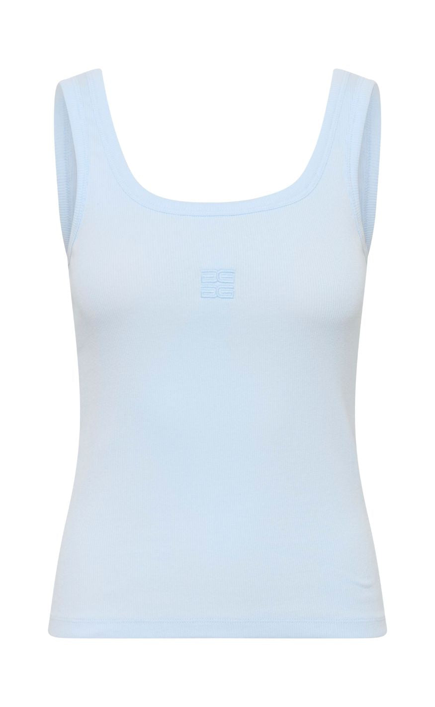 Gestuz Top - Drew Logo 2.0 - Blue Finch