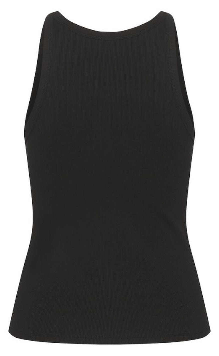 Gestuz Top - Drew Logo - Black