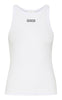 Gestuz Top - Drew Logo - Bright White
