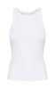 Gestuz Top - Drew Logo Tank 2.0 - Bright White