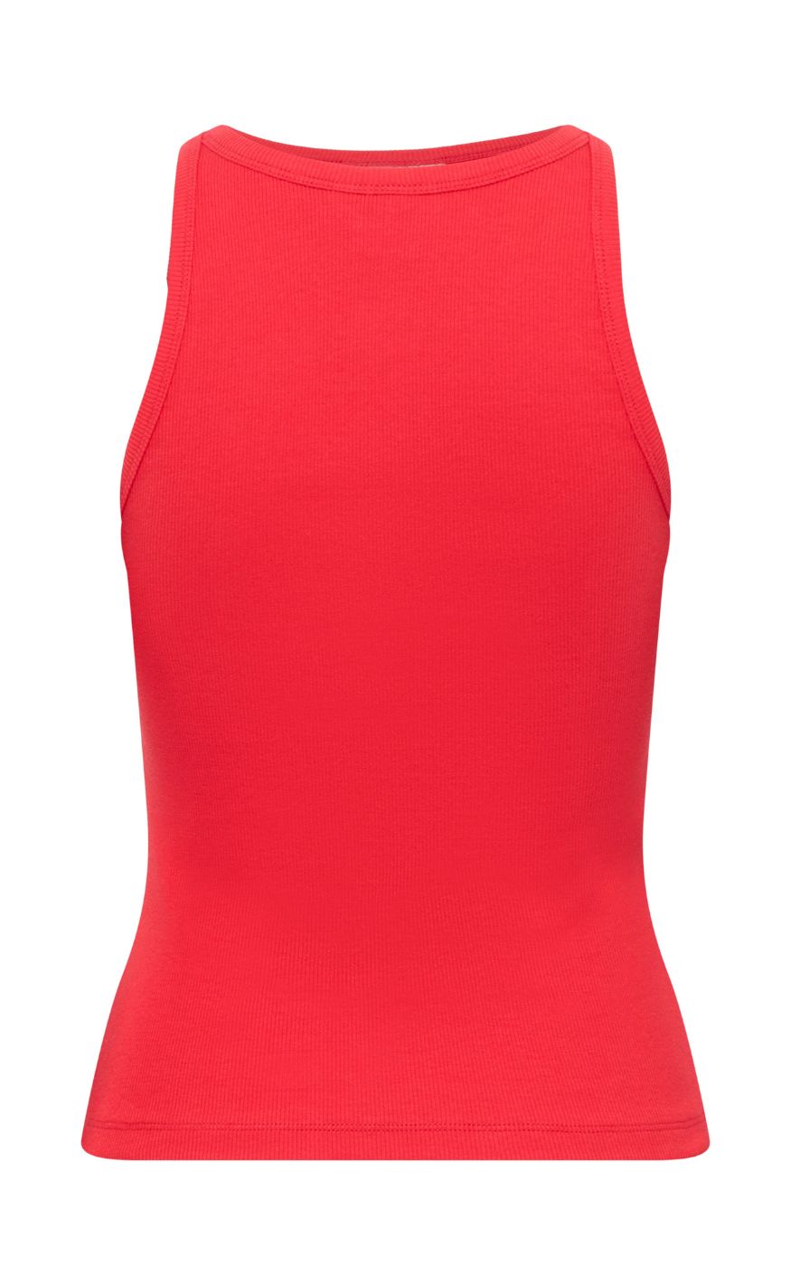 Gestuz Top - Drew Logo Tank 2.0 - Tomato
