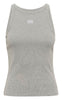 Gestuz Top - Drew Mel Logo - Grey Melange