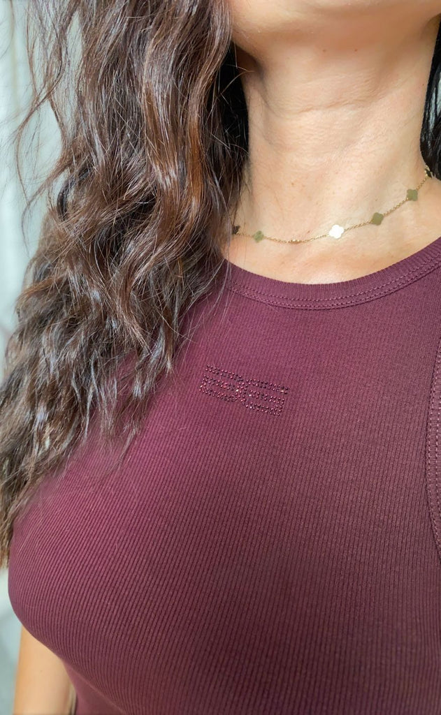 Gestuz Top - Drew Rhinestone - Aronia