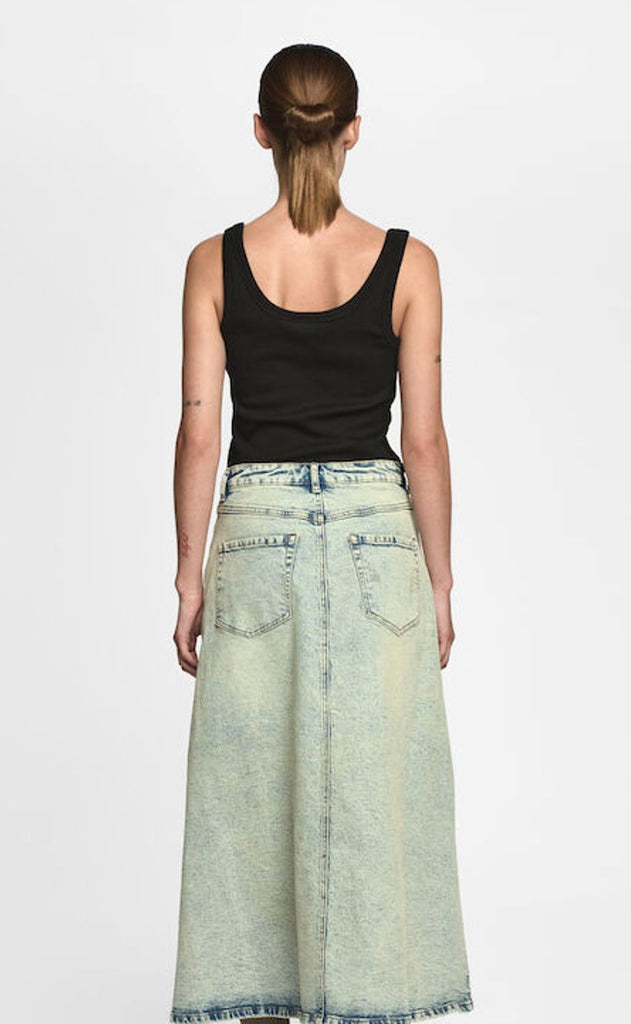 Gestuz Top - Drew SL Logo - Black