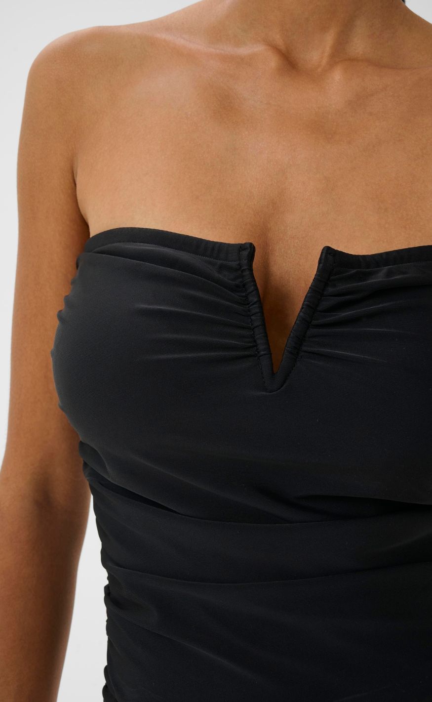 Gestuz Top - Mao Tube - Black