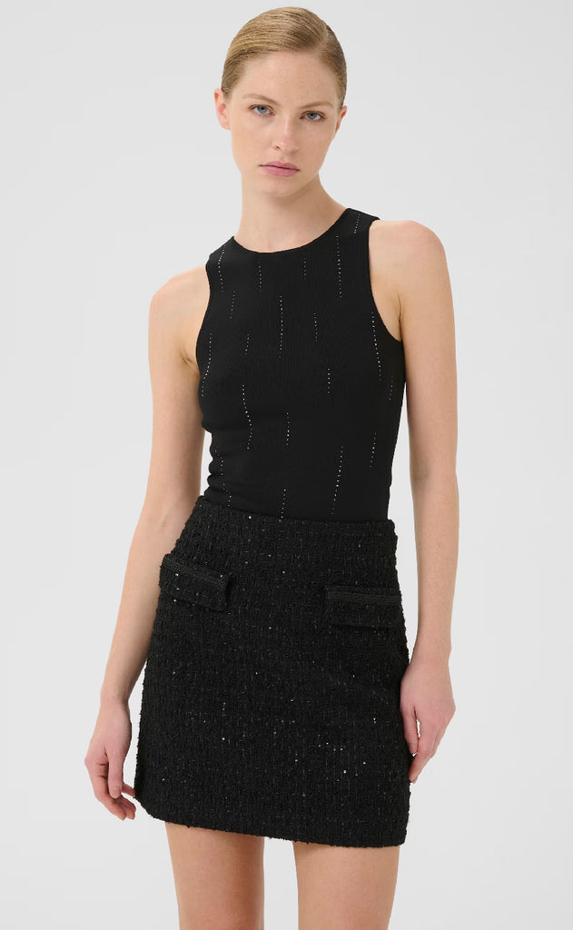 Gestuz Top - Saya - Black