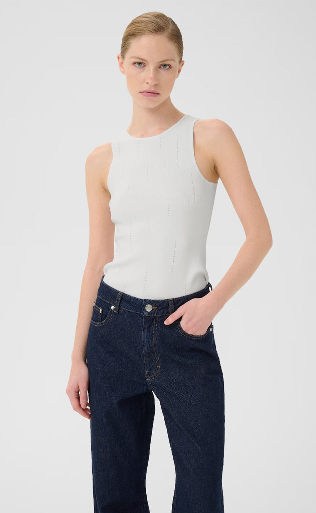 Gestuz Top - Saya - Bright White