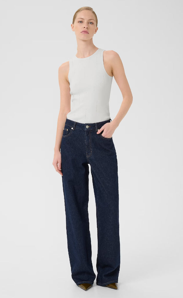 Gestuz Top - Saya - Bright White