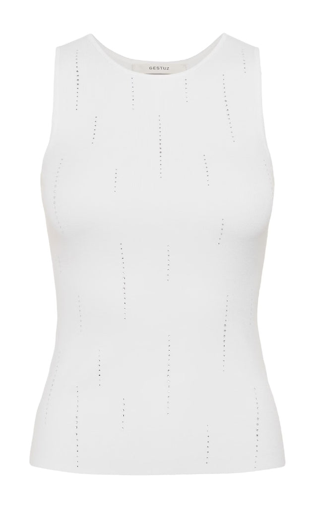 Gestuz Top - Saya - Bright White