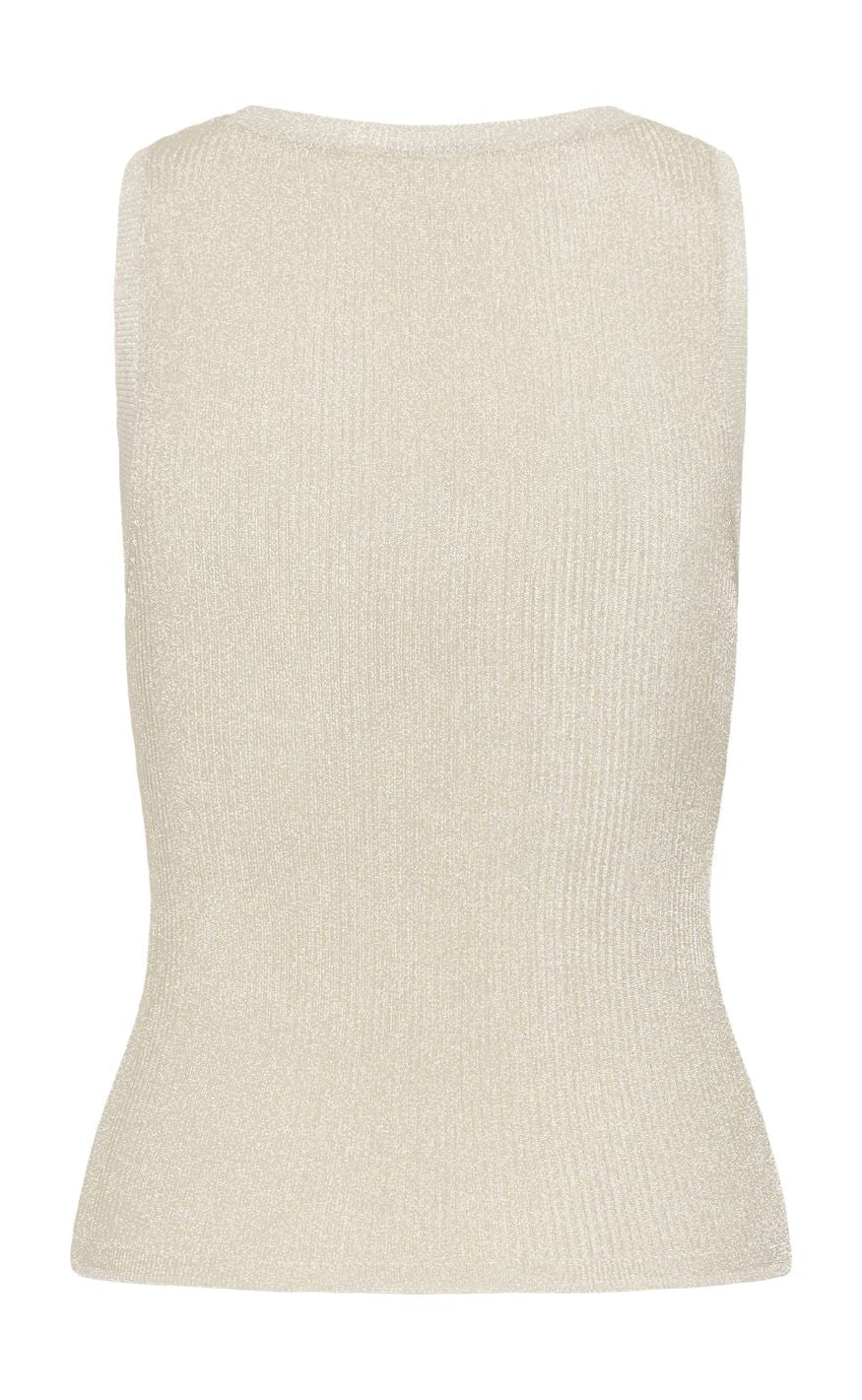 Gestuz Top - Silvi - Champagne Silver