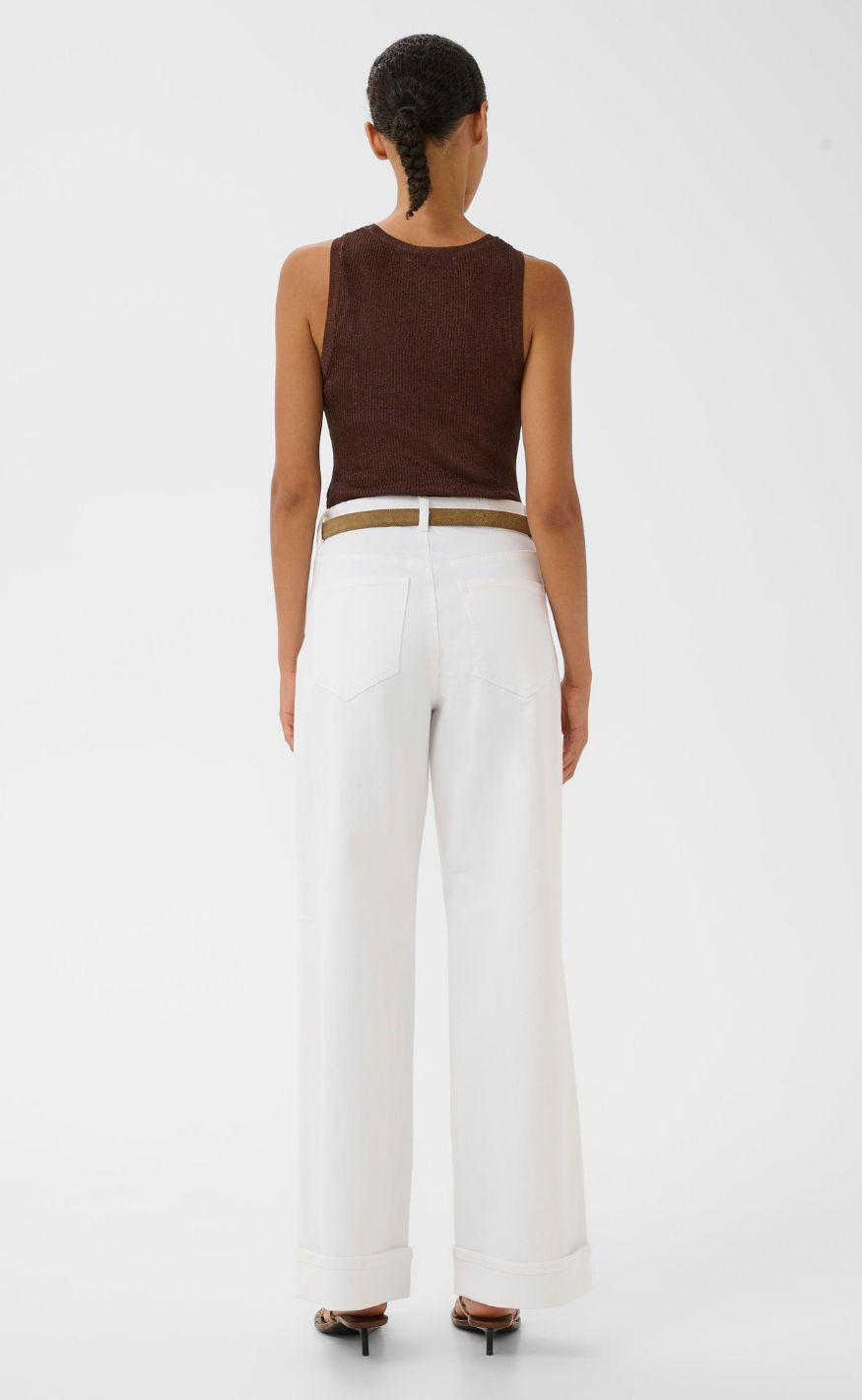 Gestuz Top - Silvi - Deep Brown Metallic