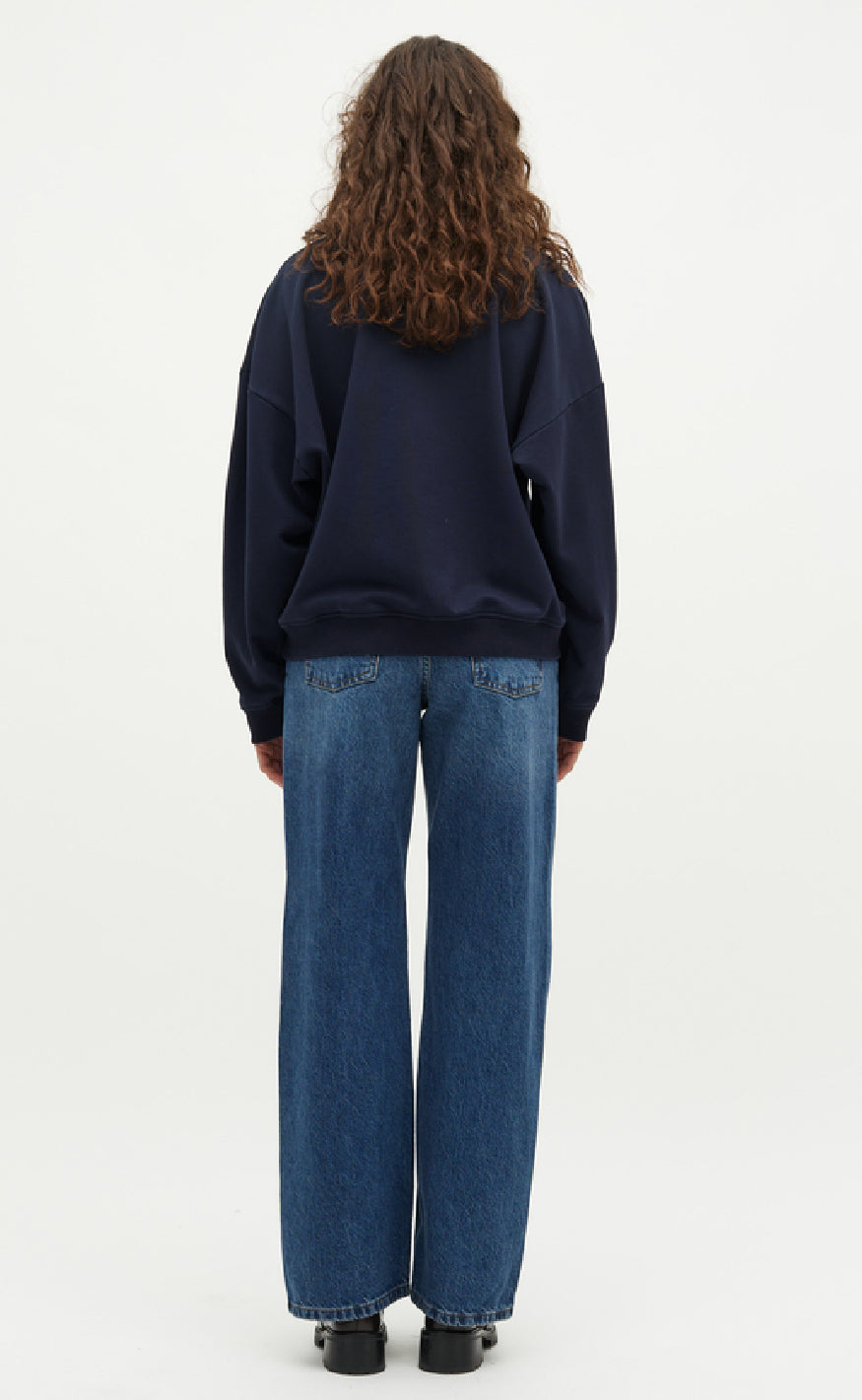 Global Funk Bluse - Dandi-G - Blue Ink