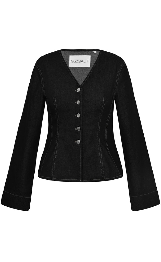 Global Funk Bluse - Kayan-G - Darkest Night