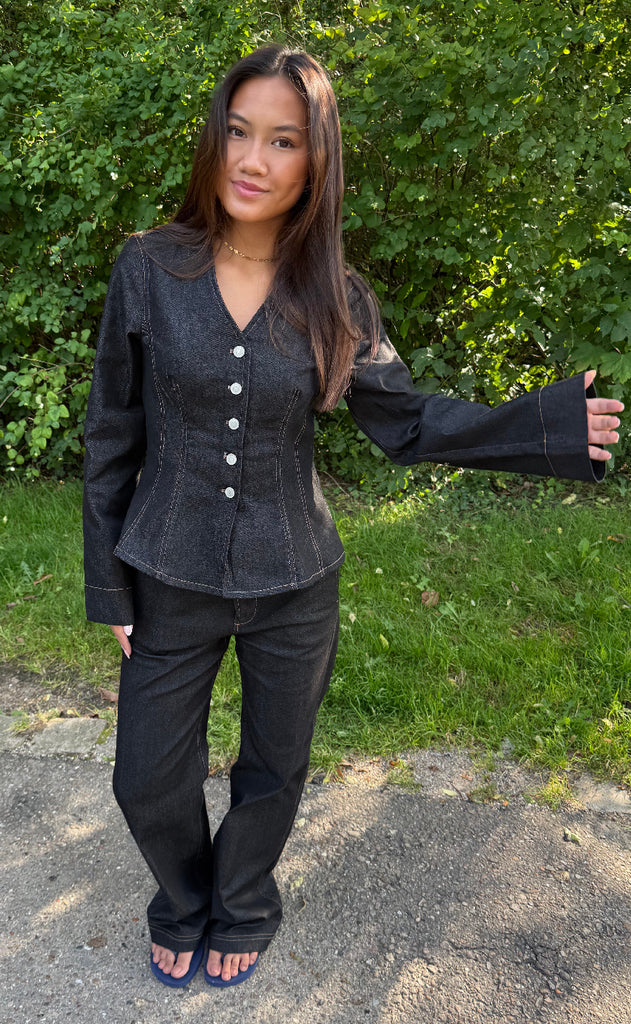 Global Funk Bluse - Kayan-G - Darkest Night