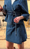 Global Funk Nederdel - Caja - Vintage Blue Wash