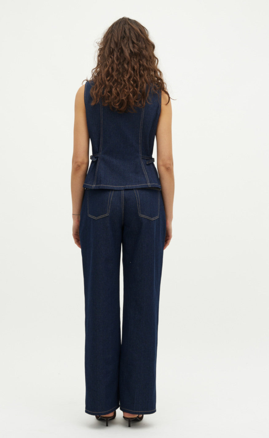 Global Funk Bukser - Cadian D-G - Dark Unwashed Denim