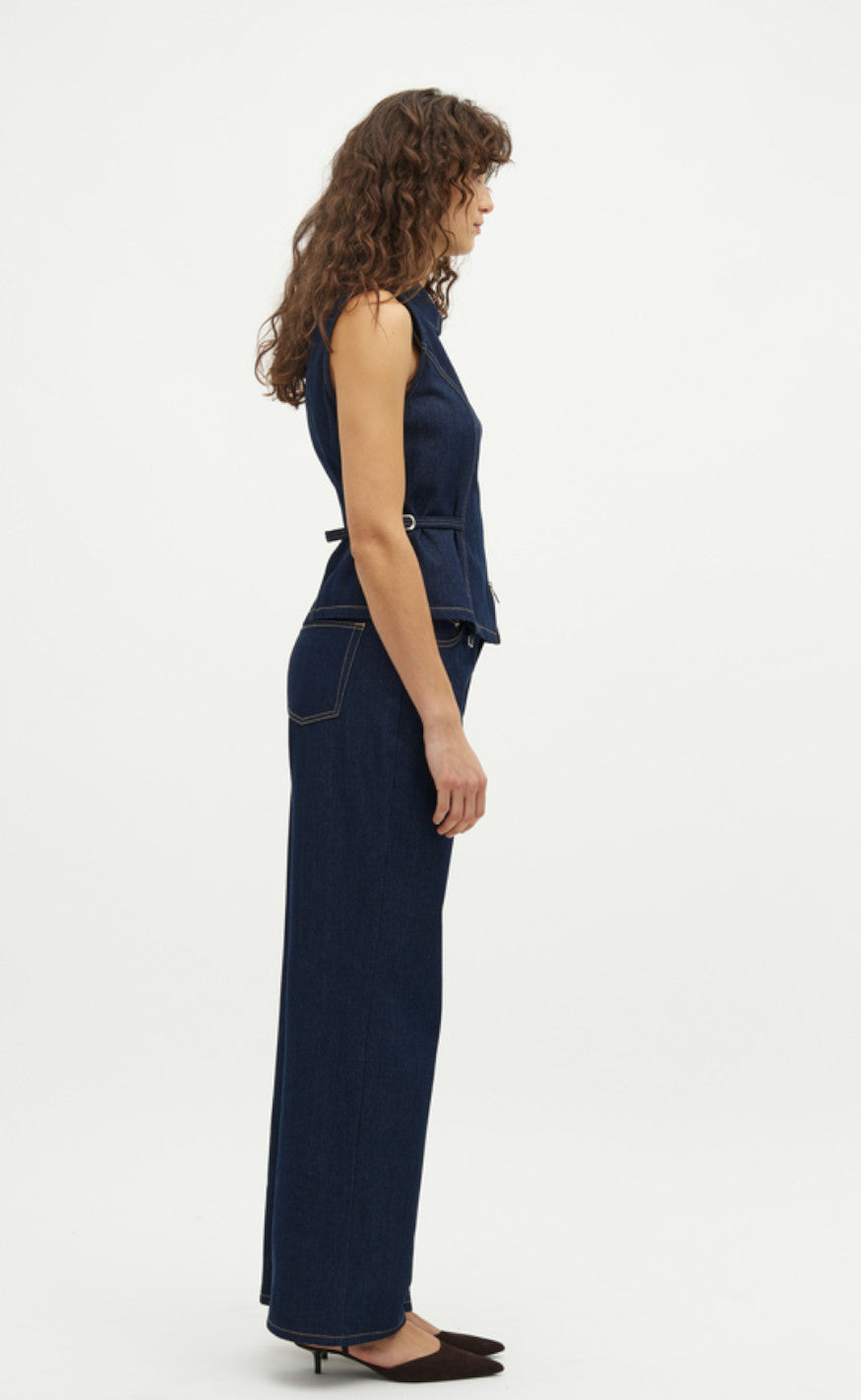 Global Funk Bukser - Cadian D-G - Dark Unwashed Denim