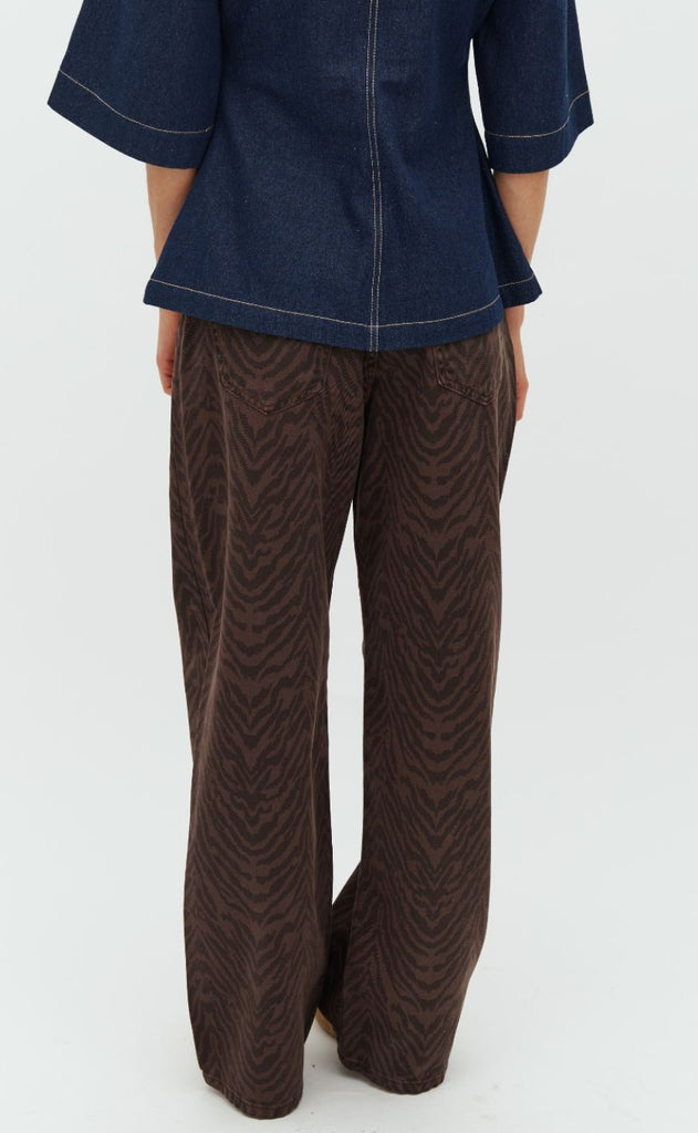 Global Funk Bukser - Cadian-G - Brown Zebra Mist