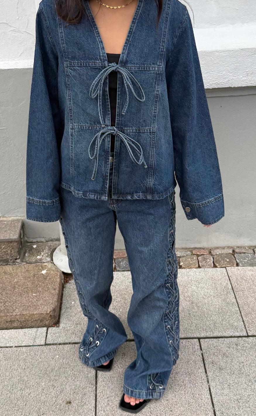 Global Funk Bukser - Carlea - Mud Stone Wash