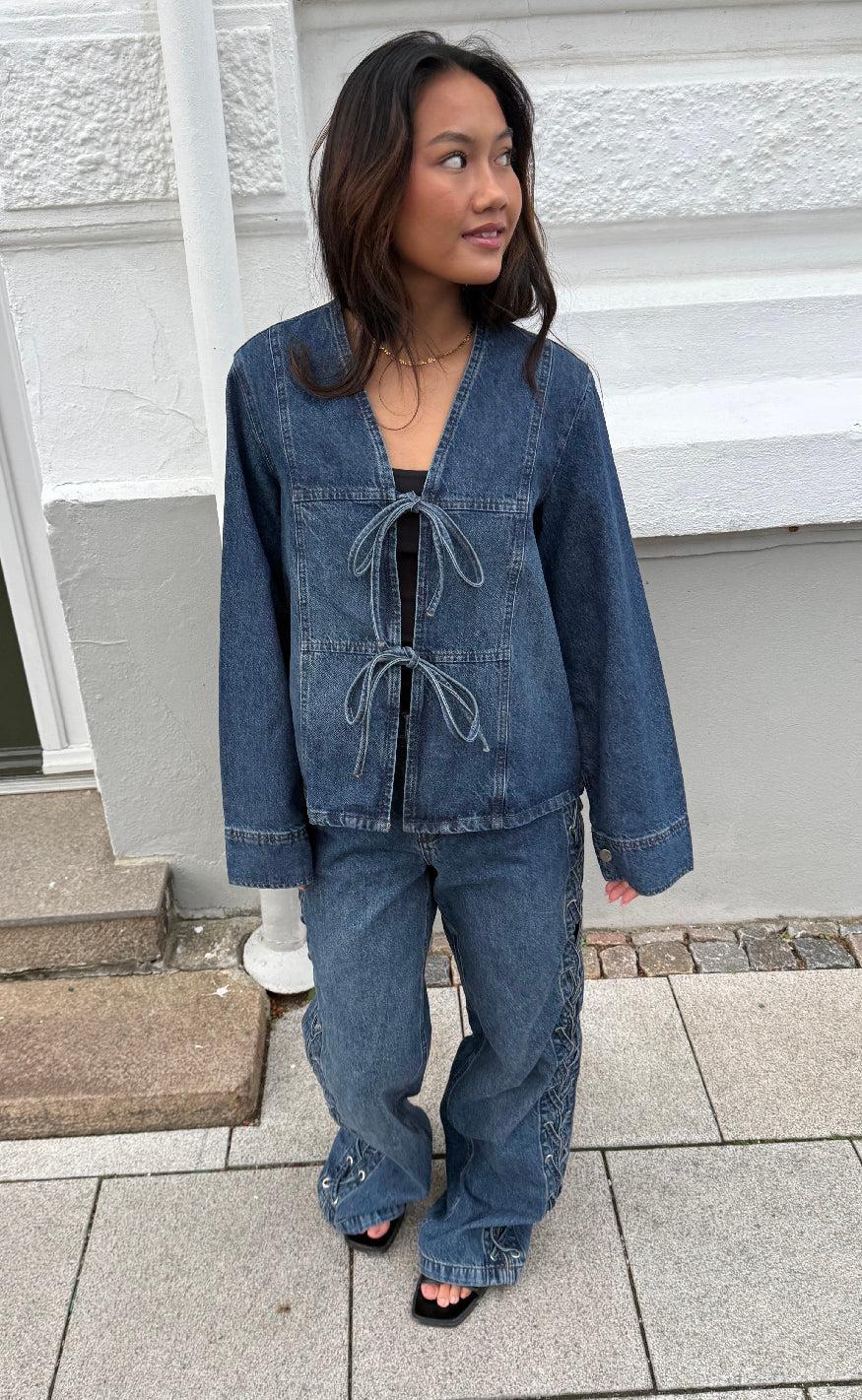 Global Funk Bukser - Carlea - Mud Stone Wash