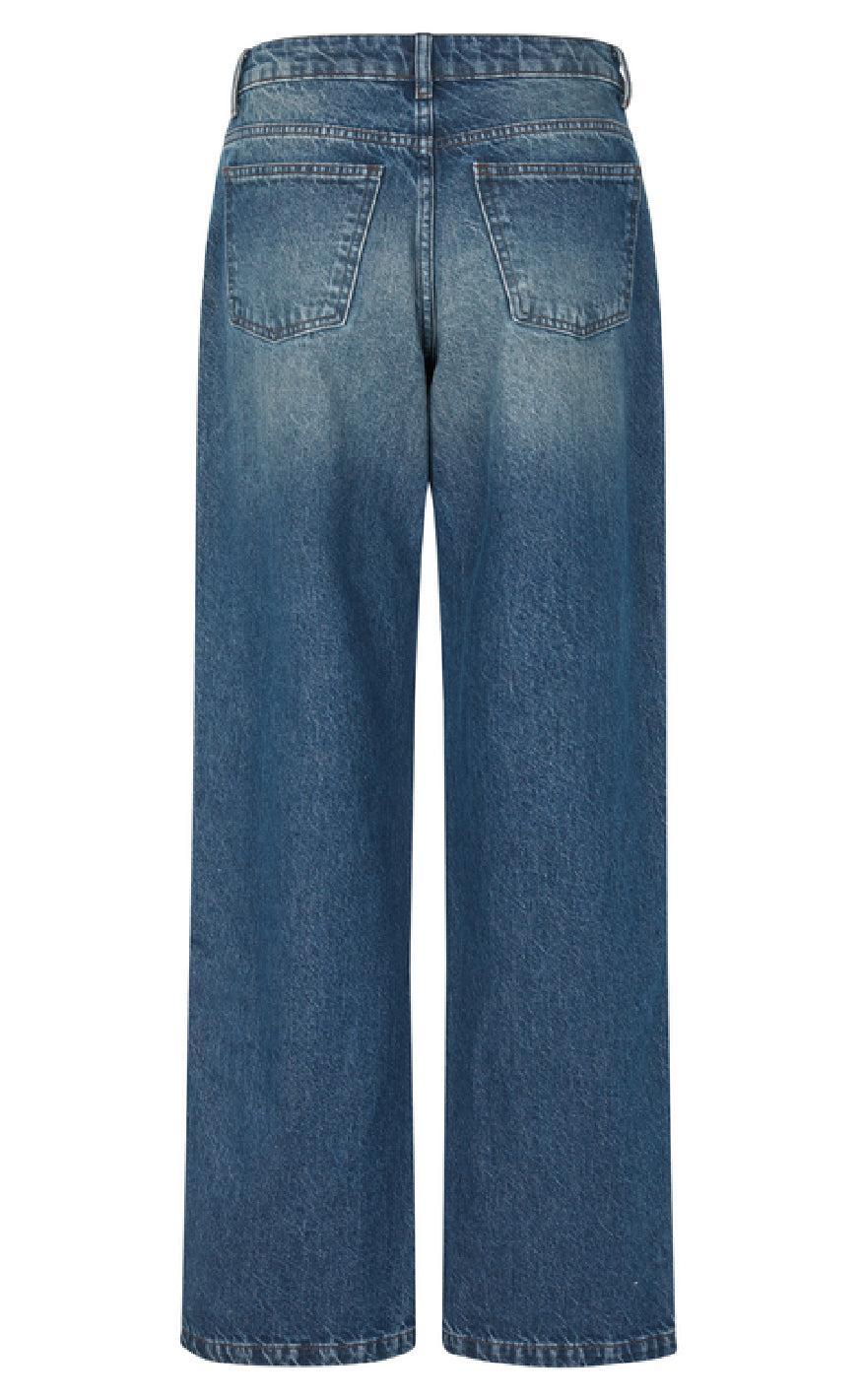 Global Funk Bukser - Carlea - Mud Stone Wash