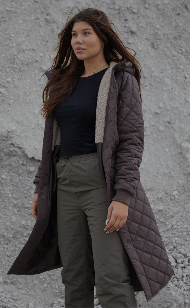 Global Funk Jakke - Arrow Two-G Teddo - Dark Mocca