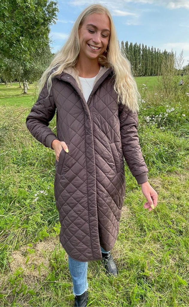 Global Funk Jakke - Arrow Two-G Teddo - Dark Mocca