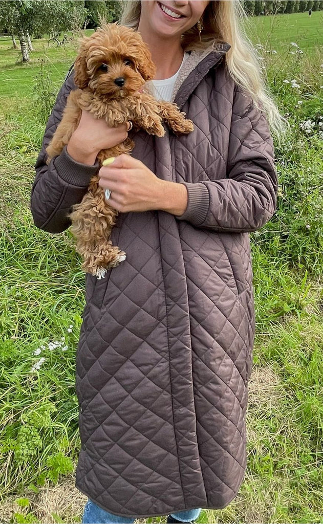 Global Funk Jakke - Arrow Two-G Teddo - Dark Mocca