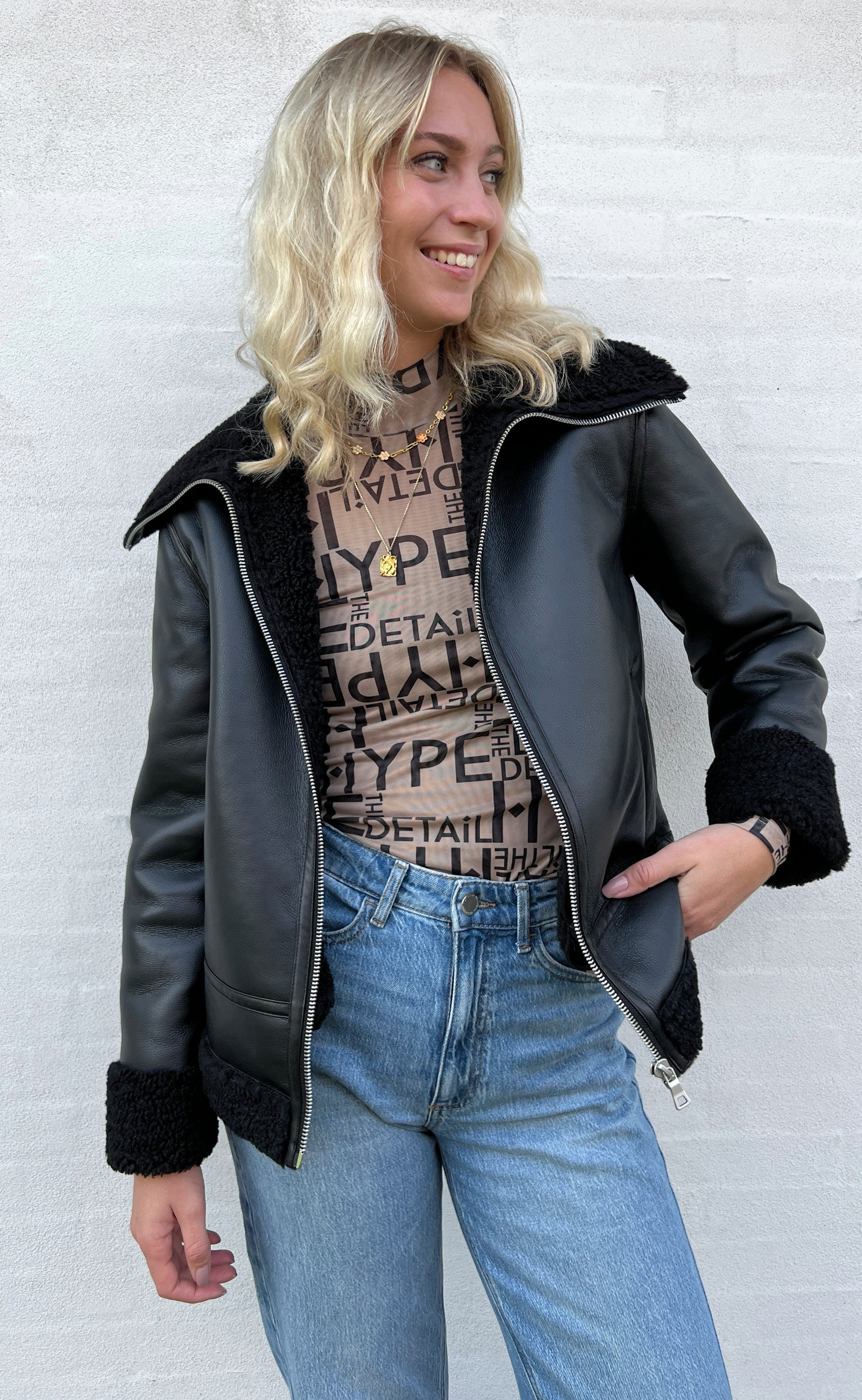 Global Funk Jakke - Burbane-G - Black