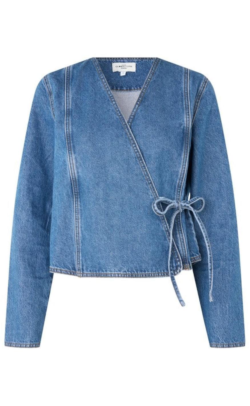 Global Funk Jakke - Cenaya-G - Vintage Blue Wash