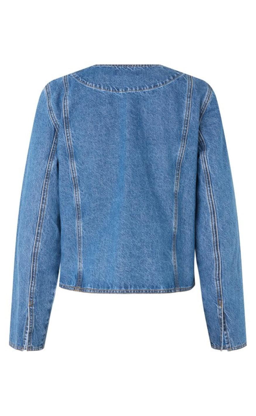 Global Funk Jakke - Cenaya-G - Vintage Blue Wash