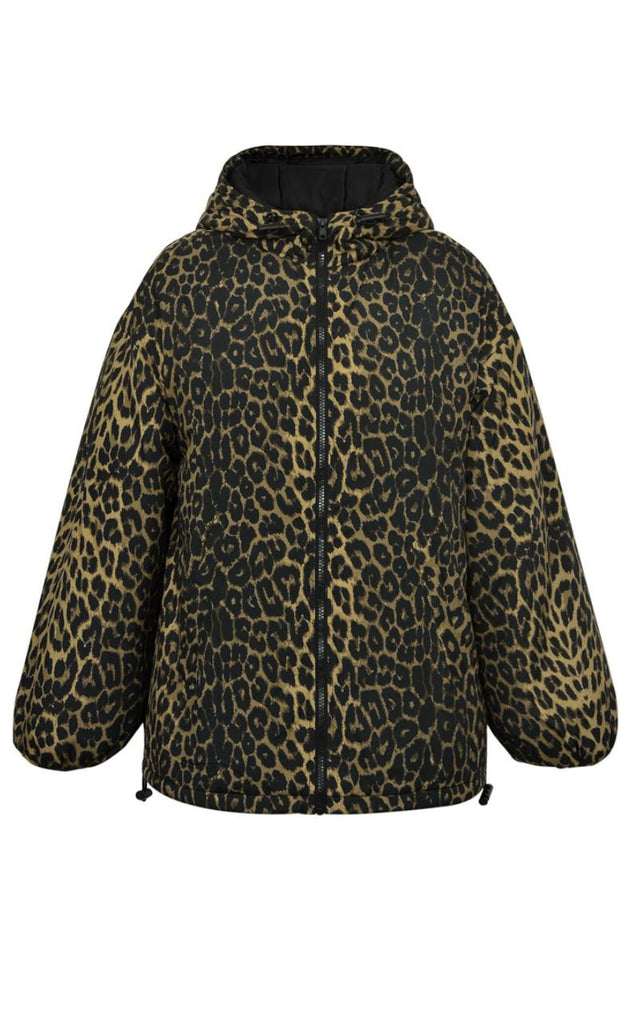 Global Funk Jakke - Nora-G - Leopard Mist