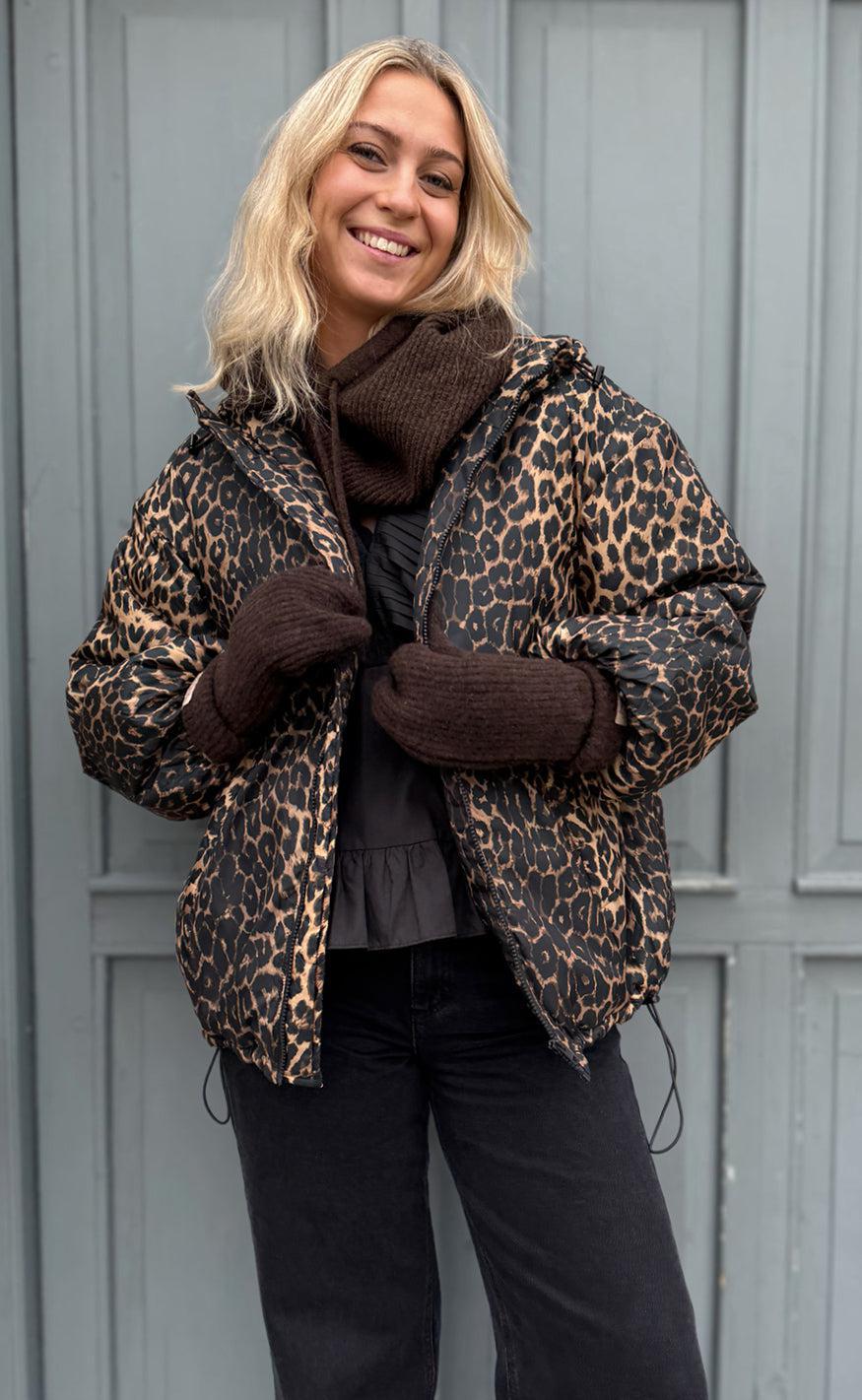 Global Funk Jakke - Nora-G - Leopard Mist