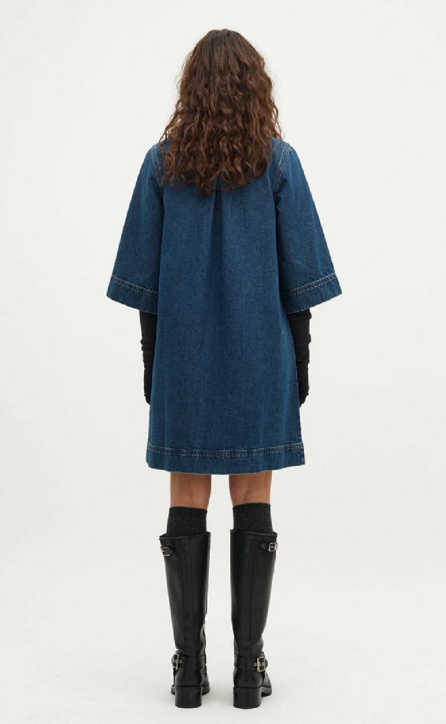 Global Funk Kjole - Mera-G - Mud Stone Wash