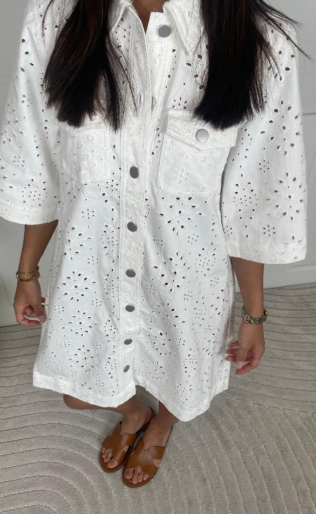 Global Funk Kjole - Mira-G - White