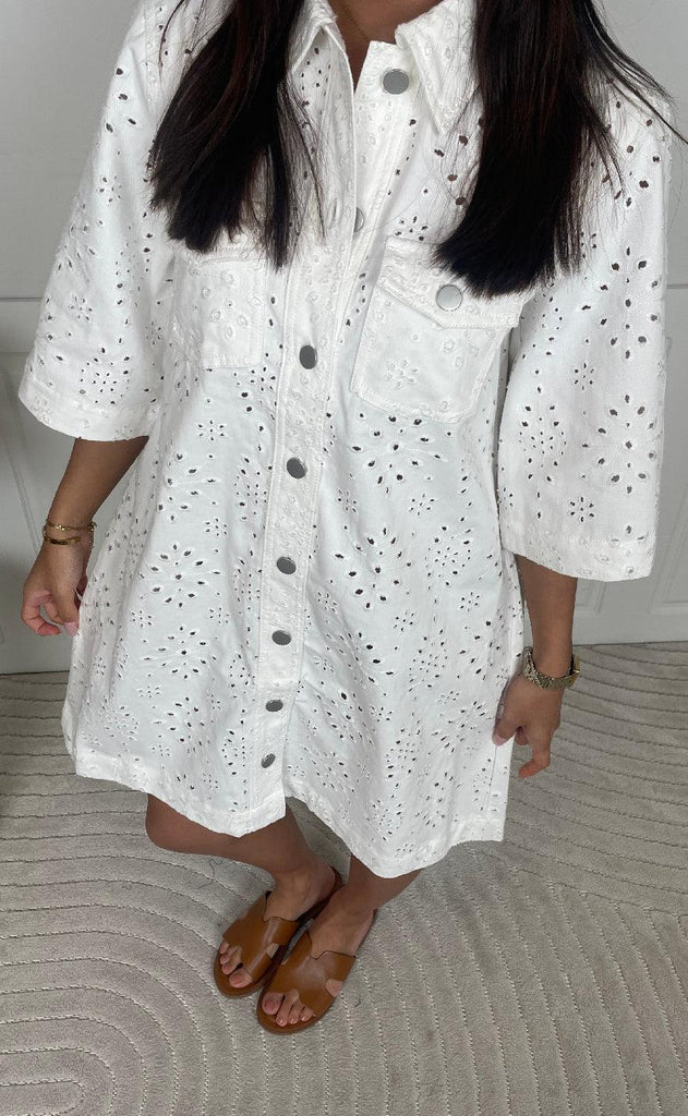 Global Funk Kjole - Mira-G - White