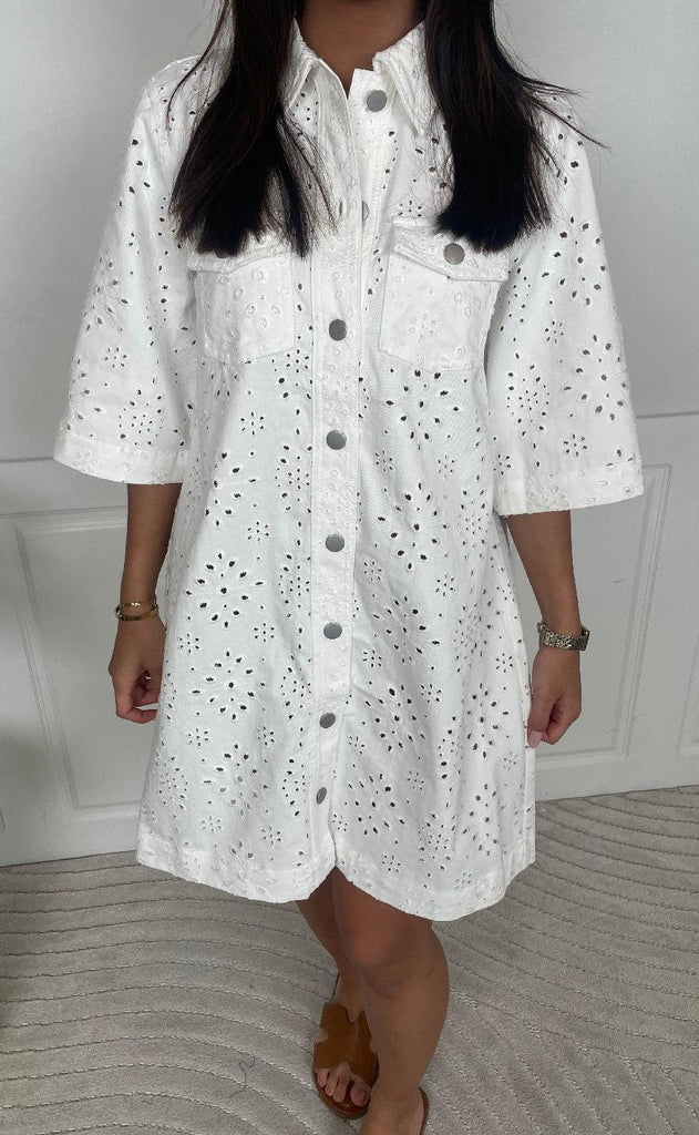 Global Funk Kjole - Mira-G - White