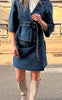 Global Funk Bluse - Merie SS - Vintage Blue Wash