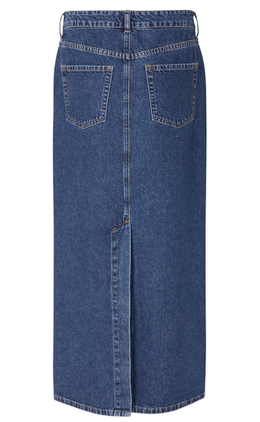 Global Funk Nederdel - Joance-G - Mid Vintage Blue