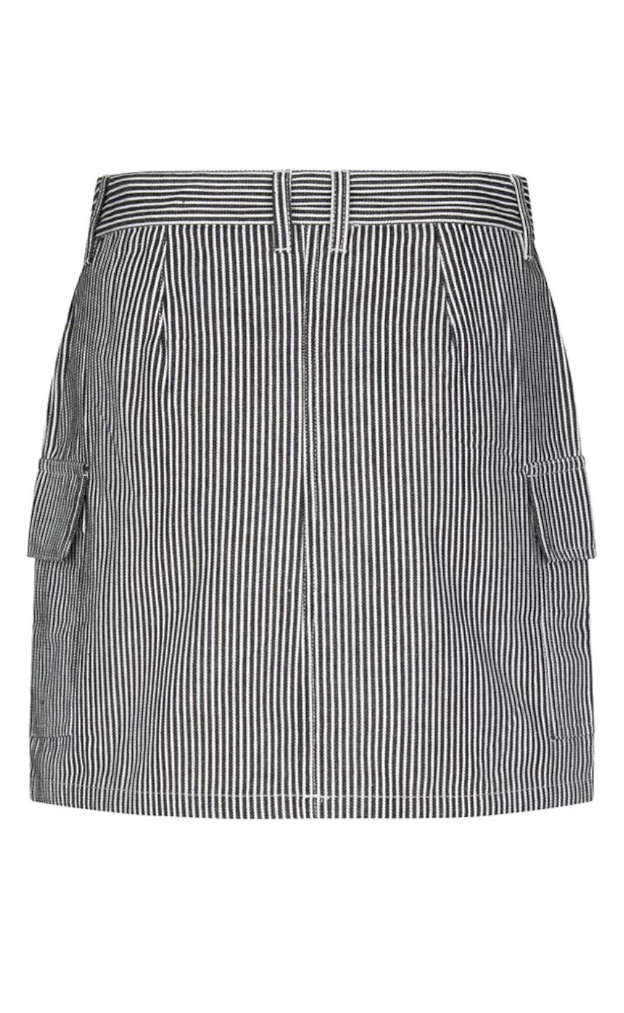 Global Funk Nederdel - Sanya-G - Navy White Stripe