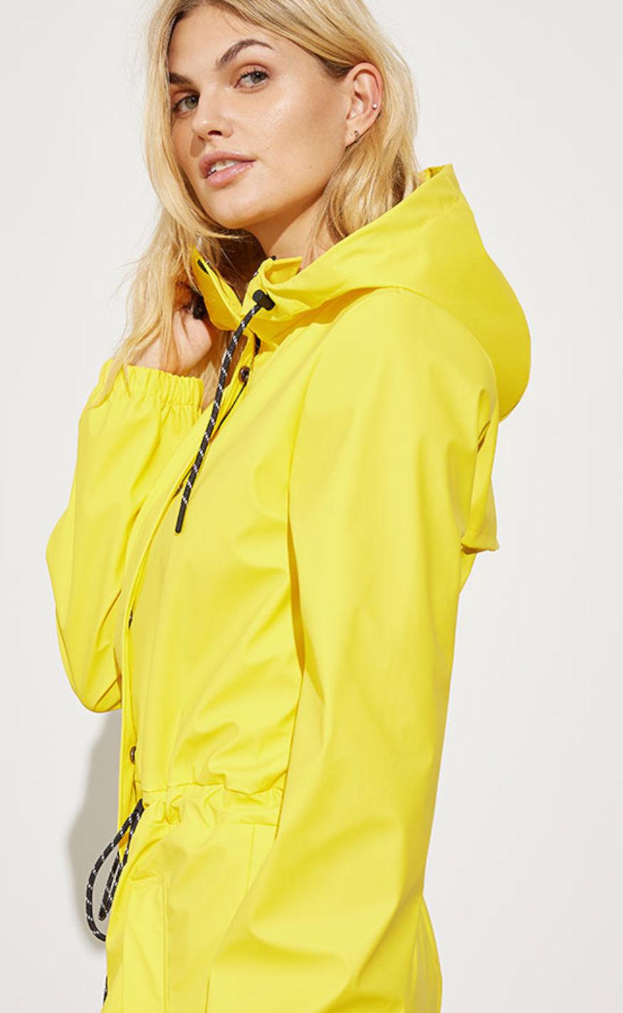 Global Funk Regndragt - Tiya-G - Yellow Dandelion