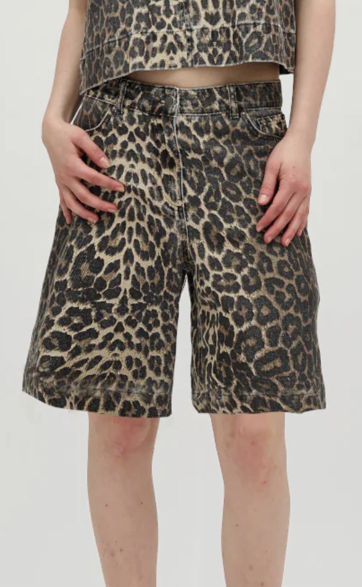 Global Funk Shorts - Talina-G - Leopard Mist