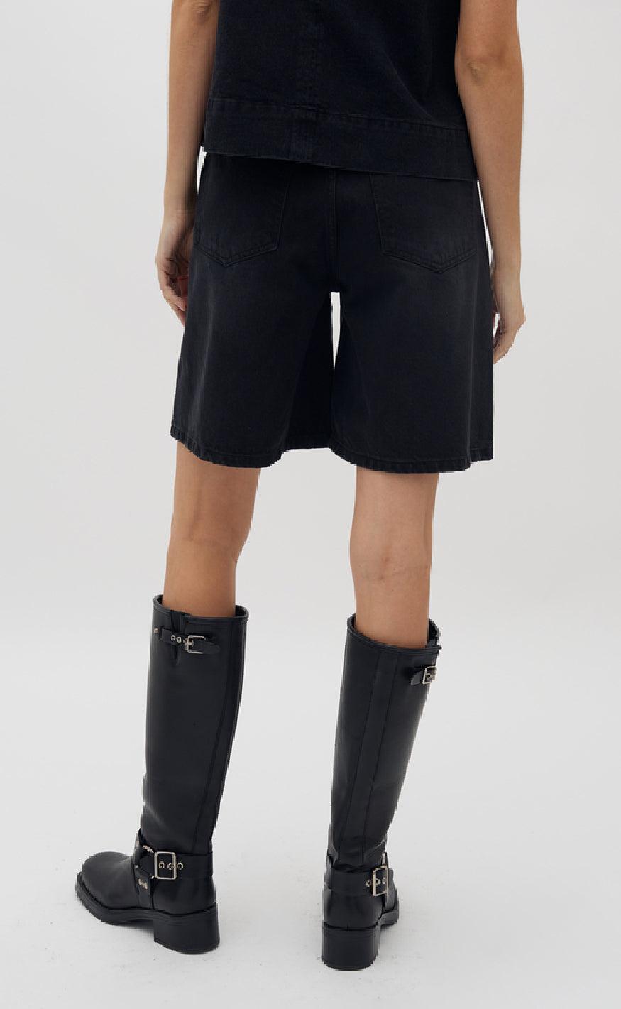 Global Funk Shorts - Talina-G - Rebel Black